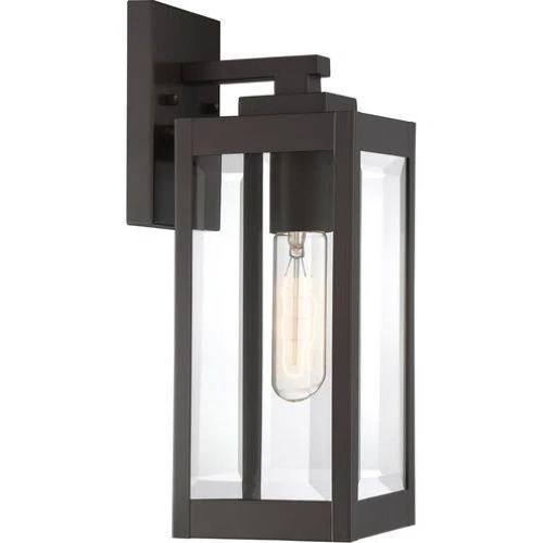 Quoizel WVR8405WT Westover Outdoor Wall Light Western Bronze 1 light - Picture 2 of 4