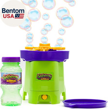 Bubbles Tiny Typhoon, Compact Bubble Machine, Powerful Bubble Blower for Maximum