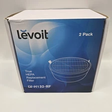 Levoit Air Purifier Replacement LV-H132-RF True HEPA Filter 2 Pack New