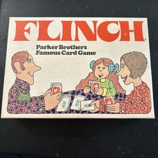 Flinch Vintage Card Game Parker Brothers 1976 Complete Set VG