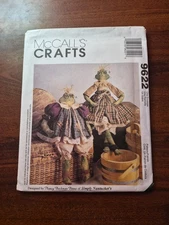 VTG OOP McCall's 9622 CRAFTS! Ribbit Sisters Dolls & Clothing SZ: 17"-22" UC FF