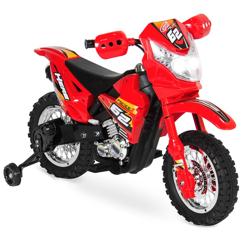 Best Choice Products SKY3486 Kid's 6V Electric Motorcycle wi