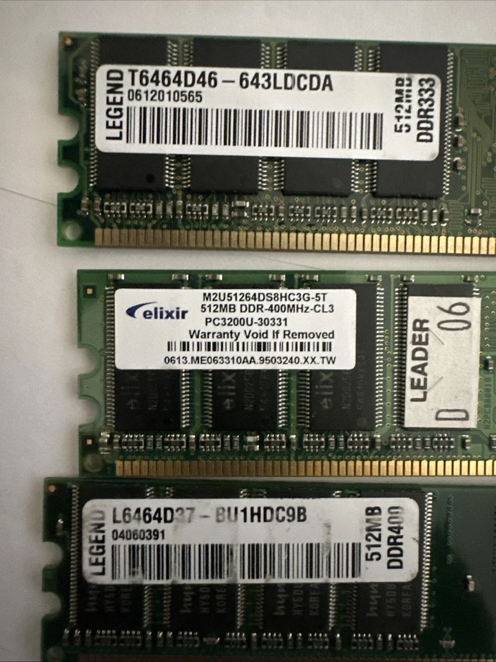 t6464D46 512mb Ddr333 Leader - image 2 of 4