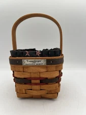 🌟Longaberger 1993 Inaugural Basket Combo–Signed, Rare Collector's Item 🌟