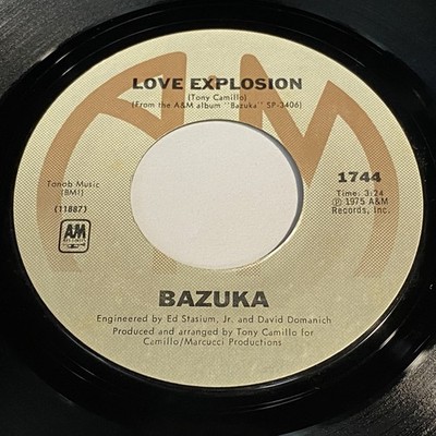 Bazuka: Love Explosion / Bazuka Limited 45 - A&M - Disco Funk