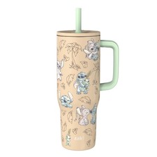 Zak Designs Disney Sutton Travel Tumbler for On the Go, 30oz Stainless Steel wit