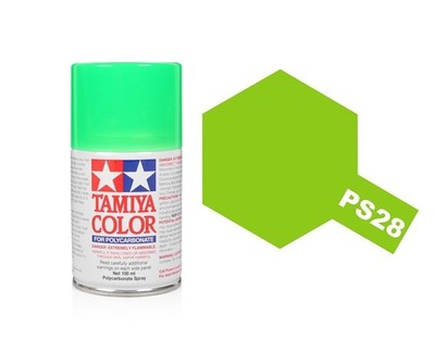 TAMIYA PS-28 RANGE POLYCARBONAT SPRAY PAINT 100ml