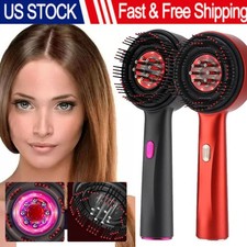 Electric Scalp Massage Comb Hair Growth, Red Light Therapy Brush Head Massager
