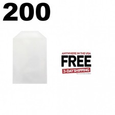 200 CPP Clear Plastic Sleeve with Flap Fits 14mm DVD Case Artwork 1-3 DAYS