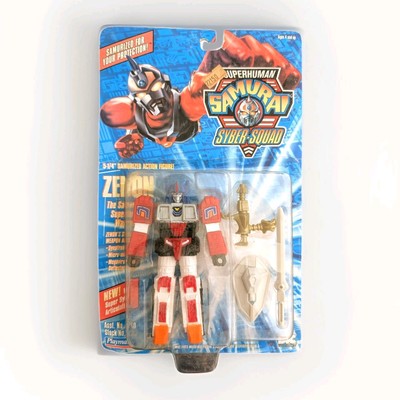 Superhuman Samurai Syber-Squad / Zenon / Samurized Actionfigur / NEU Vintage 