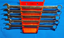 Snap-on Oexl705 5pc Extended Length Sae Combination Wrench Set 34 - 12 Snap-on Oexl705 5pc Extended Length Sae Combination Wrench Set 34 - 12