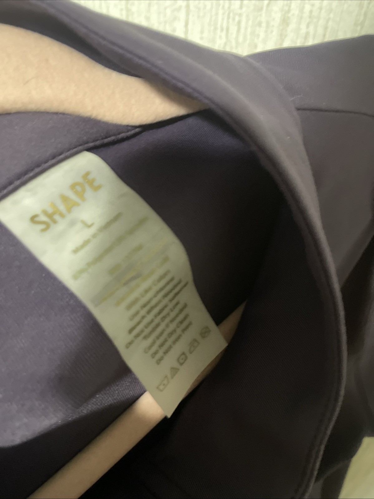 Shape Size Large Purple Athletic Jacket Full Zip - image 2