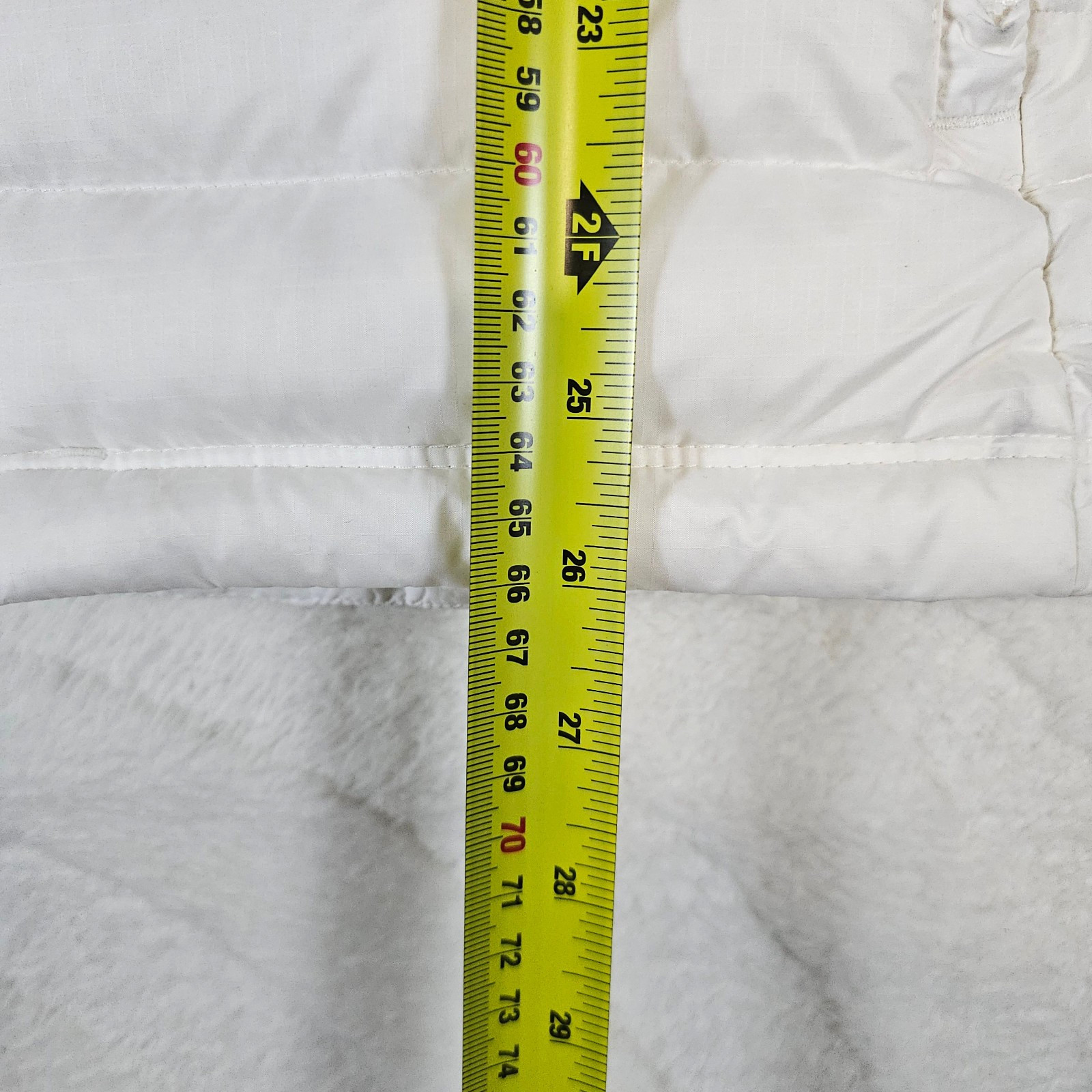 Patagonia Gilet Bodywarmer Down Filled Women's XL Birch White Puffer Lightweight thumbnail 14