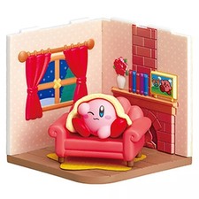 Kirby Wonder Room Diorama Figure Relaxing Living Room Collection Used