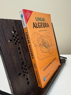 Linear Algebra 2nd Edition Hoffman Kunze Pearson Math Textbook PB