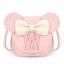 Toddler Purse Girl Gifts Birthday 3 to 8 Years Mini Mouse Ears Bow Pink W