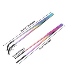 Reptile Feeding Tongs Stainless Tip