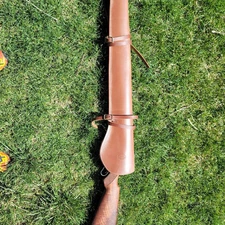 Handmade Leather Rifle Scabbard – Winchester, Marlin & Henry Lever Action