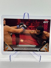 Tyron Woodley - UFC Topps Knockout 2016 Red /8 #24