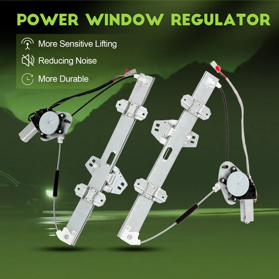 For Honda Civic Acura EL Sedan Power Window Regulator Front Left Right w/ Motor - Изображение 3 из 4