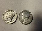1926 & 1936 Mercury Silver Dimes