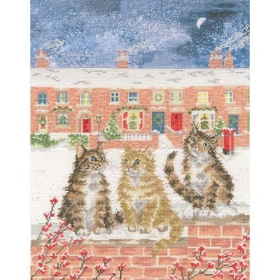 Bothy Threads Snow is Glistening Kit Counted Cross-Stitch