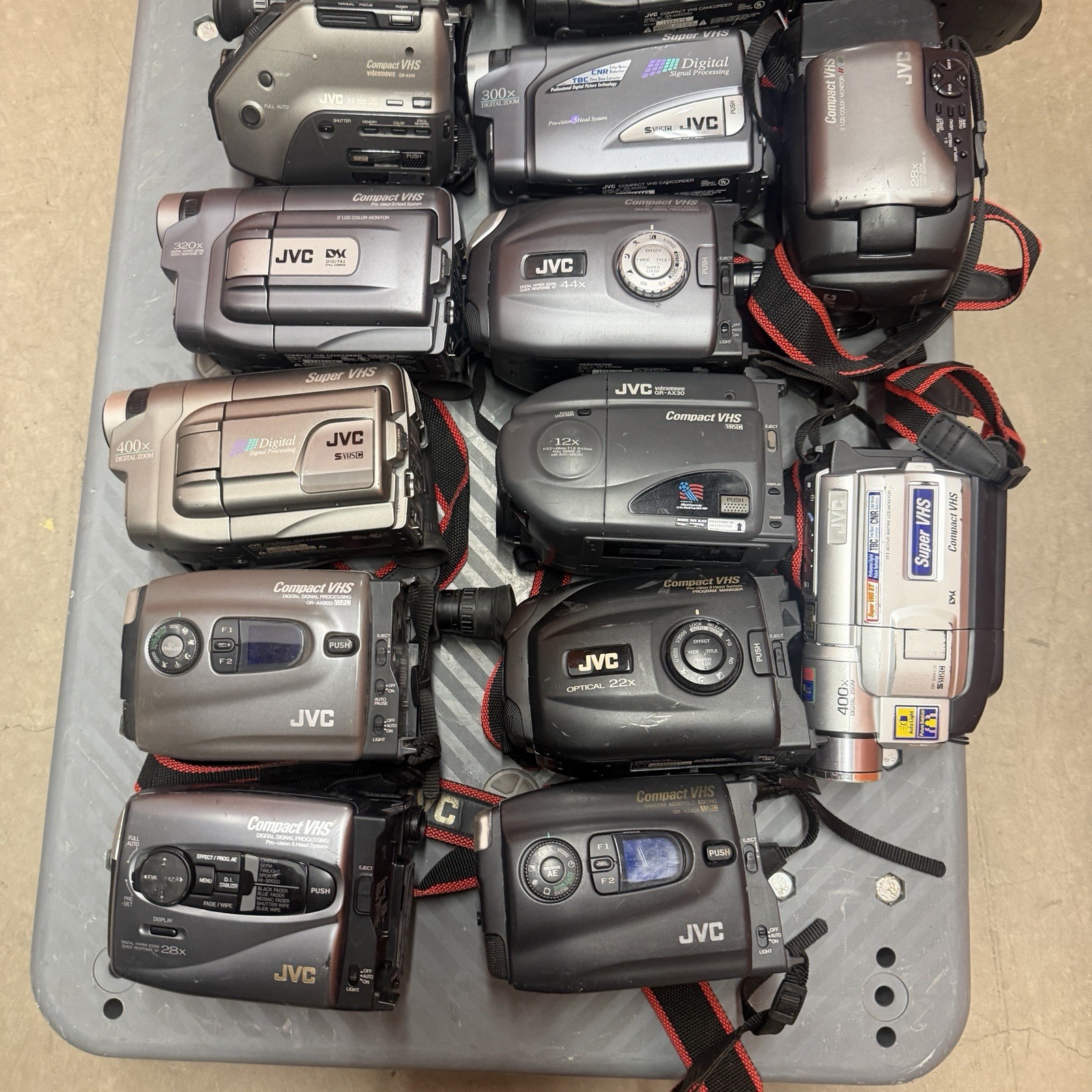 Lot Of 15 Vintage Camcorders JVC Video Cameras Y2K Untested As Is / Parts - second product detail image