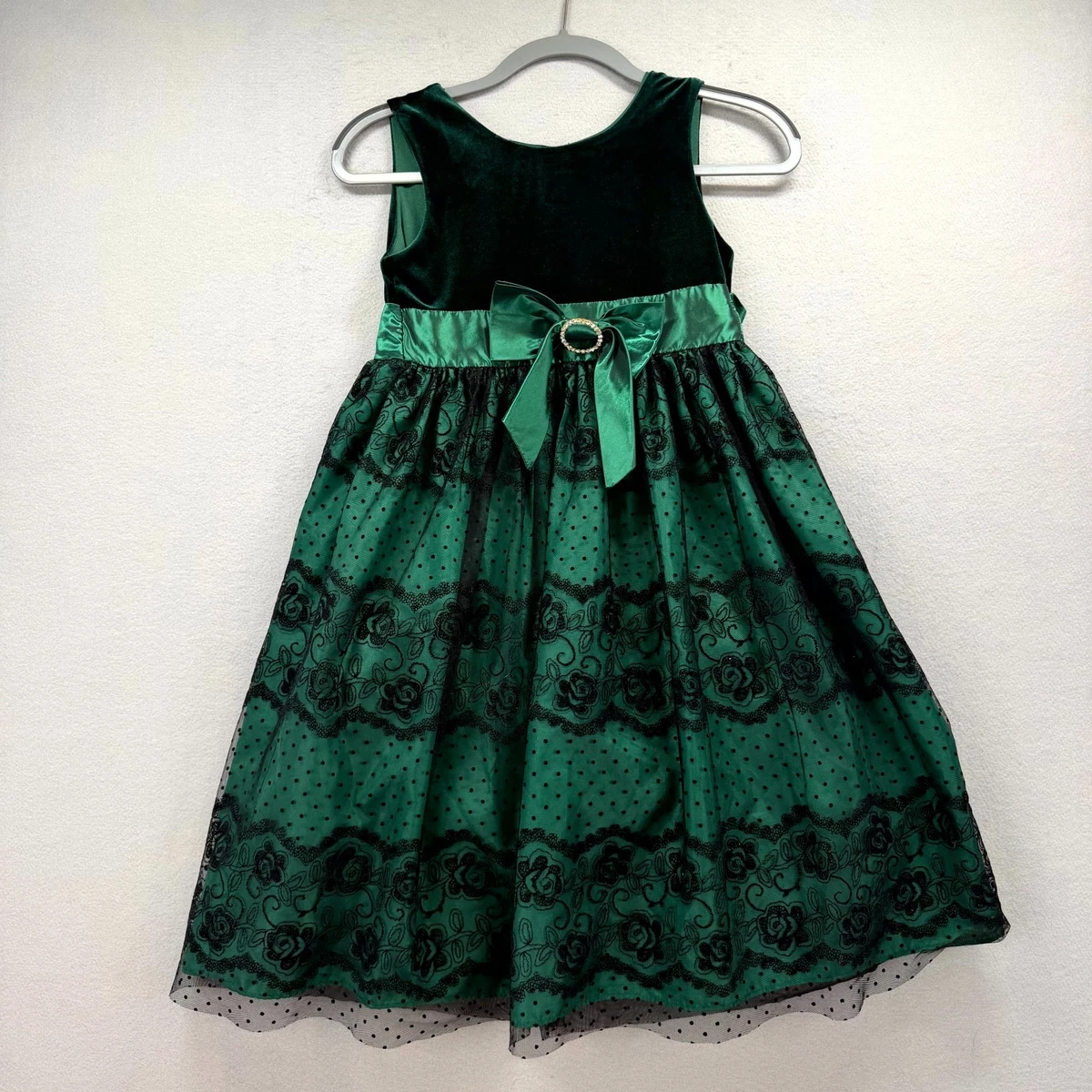 Green Party Velvet Dresses for Girls for sale | eBay Green Party Velvet Dresses for Girls for sale | eBay