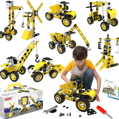 10 in 1 Stem Toys for 5 6 7 8 9+ Year Old Building Block Kit Stem Activities Pro
