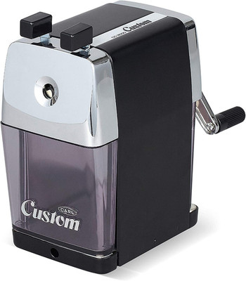 Pencil Sharpener, CC-2000, Black, 5-Point Selector. Manual, Quiet for Office and