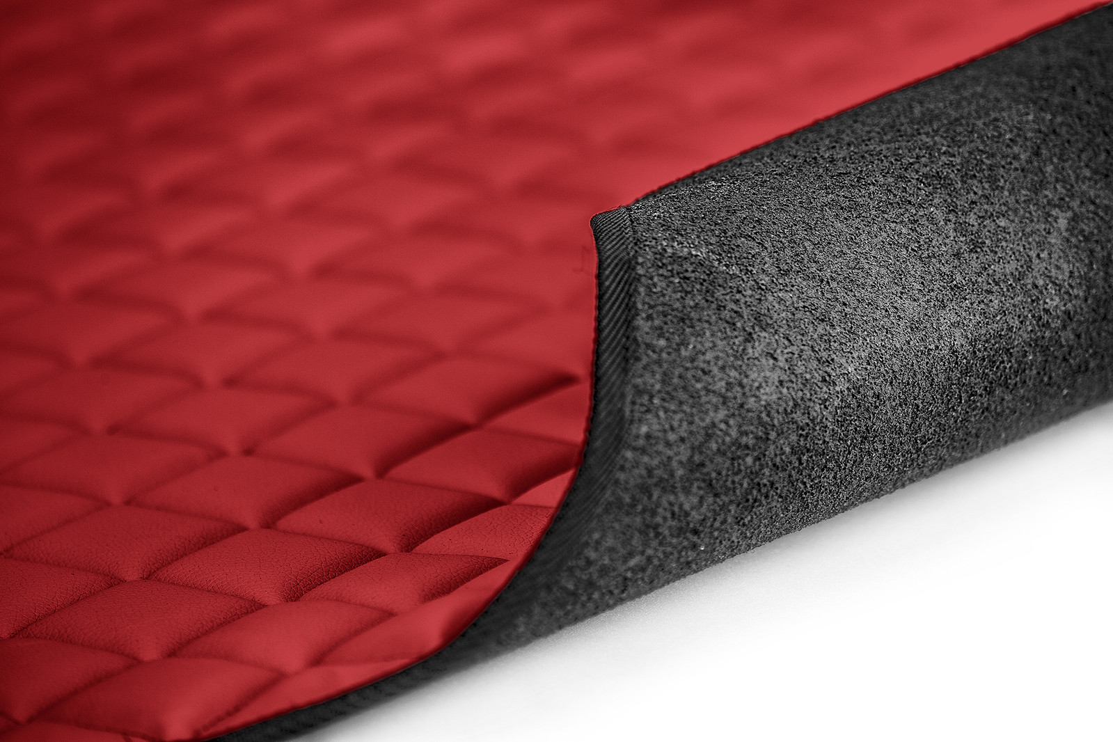 VAN Tapis de entierement le sol pour MERCEDES VITO III 10.14- ROUGE - Picture 2 of 3