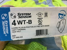 System Sensor Photoelectric I3 Smoke Detector (4WT-B)