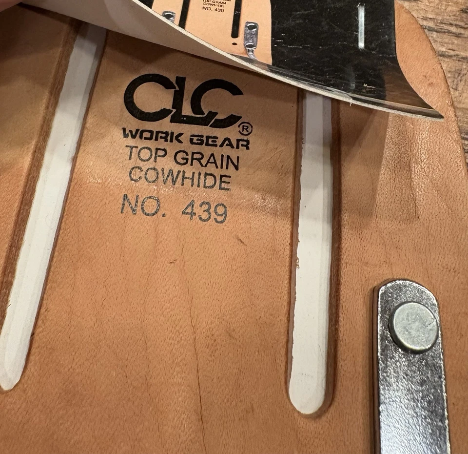 Custom LeatherCraft #439 - Steel Loop Top Grain Leather Belt Hammer Holder, NEW - Image 2 of 4