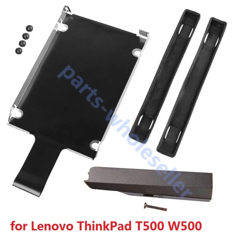 Hard Disk Drive HDD Caddy Cover Rails For IBM Lenovo ThinkPad T500 W500 43Y9743