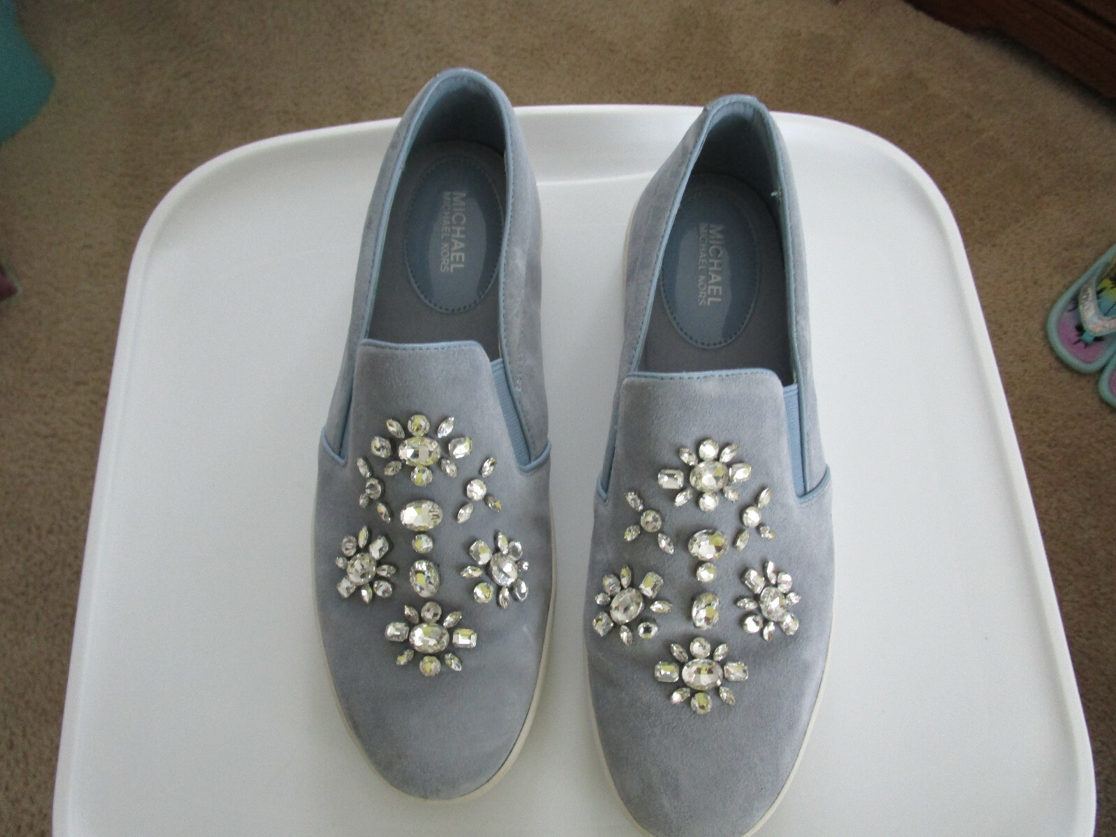 michael kors iridescent sneakers