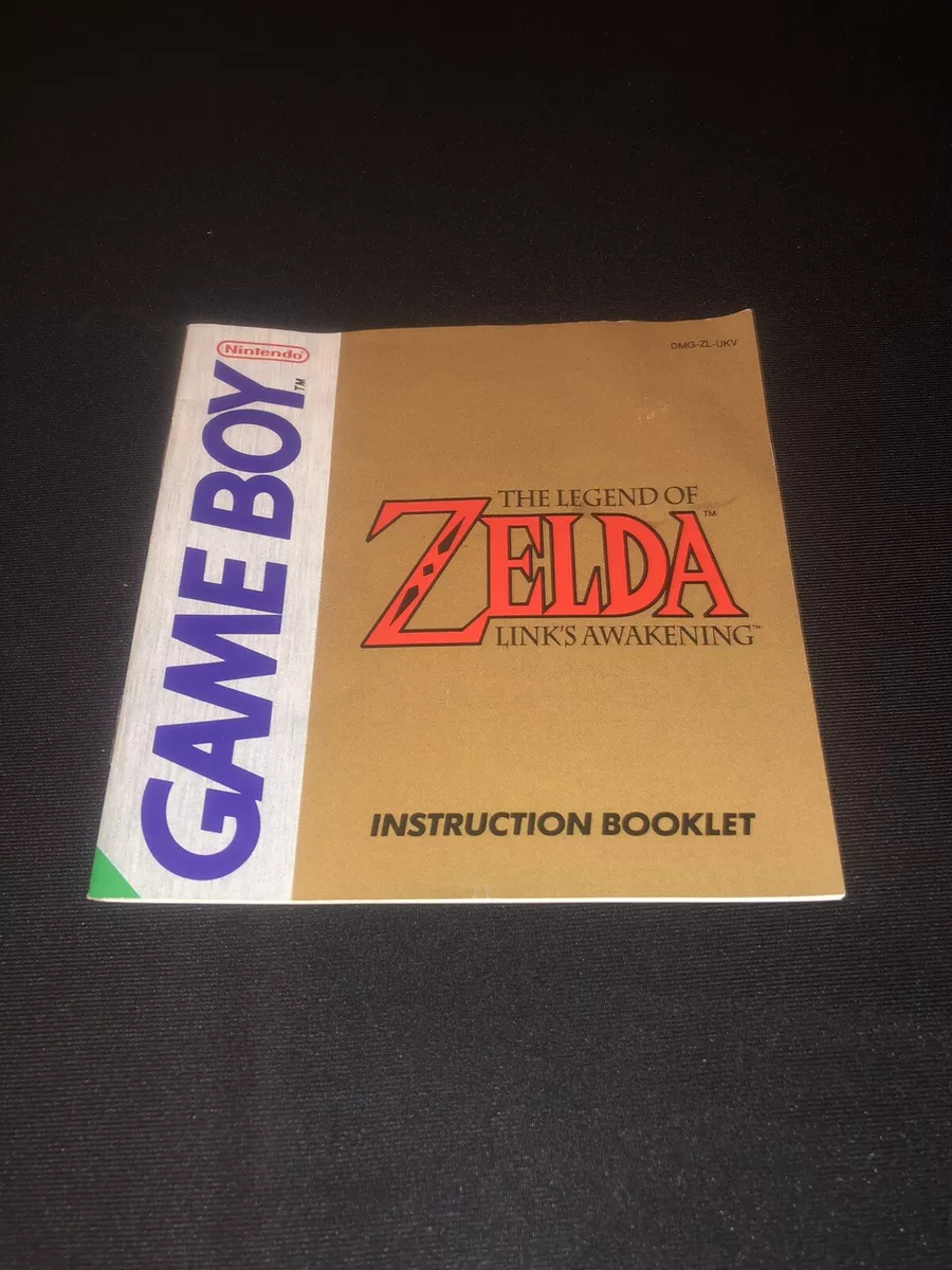 Zelda Link's Awakening Switch Manual
