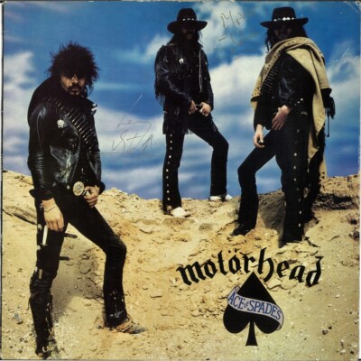 MOTORHEAD Ace of Spades VINYL LP Lemmy Kilmister FAST EDDIE 12