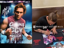 Marcus Mathers Signed Matte 8x10 Proof WWE ID Promo NXT EVOLVE AEW
