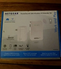 Netgear Powerline AV 200 Wireless-N Extender Kit