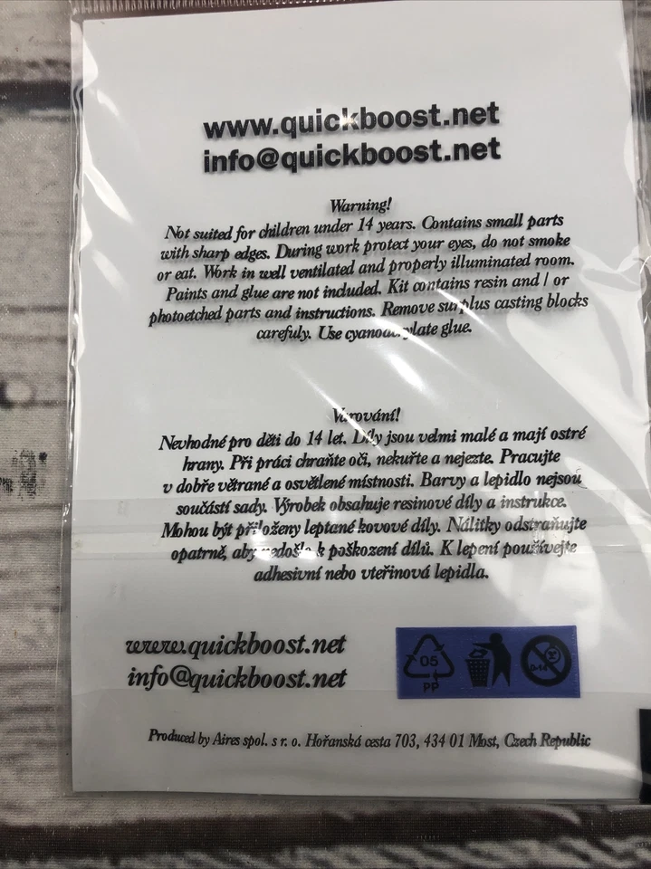 NOVO QBT48127 1:48 Quickboost Spitfire HF Mk VII Conjunto de Conversão #48127 - Imagem 4 de 4