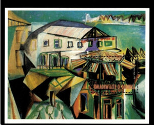 VINTAGE CLASSICS Dominica 1998- Picasso Art- Souvenir Stamp Sheet Scott 2099 MNH