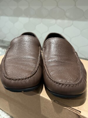 Mens TO BOOT NEW YORK Leather Driving Loafers Adam Derrick  display picture 1