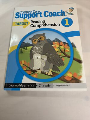Common Core Support Coach Target Reading Comprehension Grade 1 Used