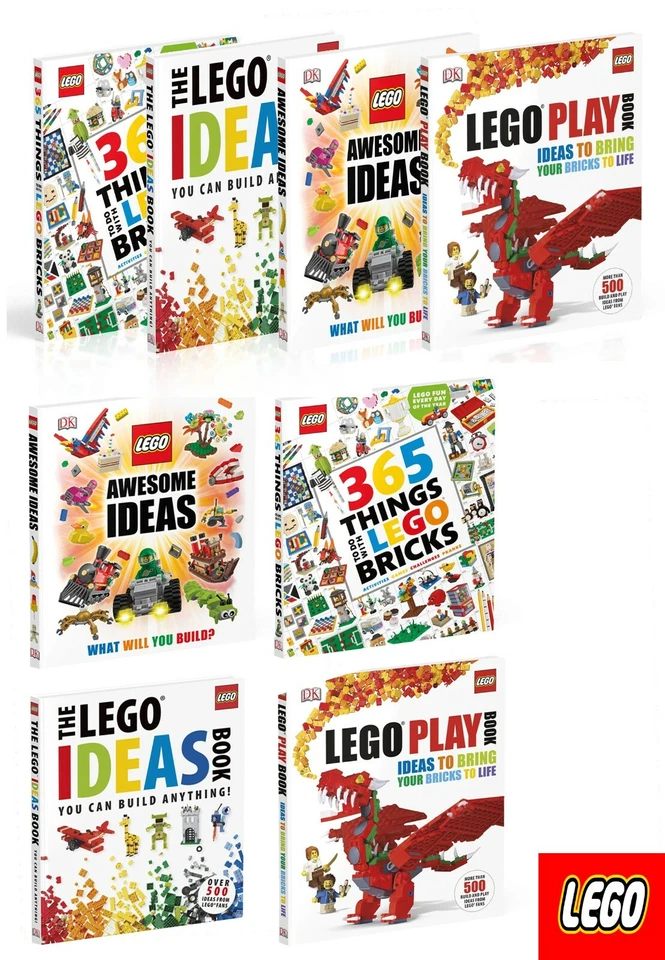 Lego Collection Set: Lego Books, Lego Set, Lego Activity Books, Lego Collection