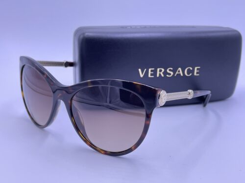 Versace VE4292-108/13 Tortoise/Brown Sunglasses 57mm 