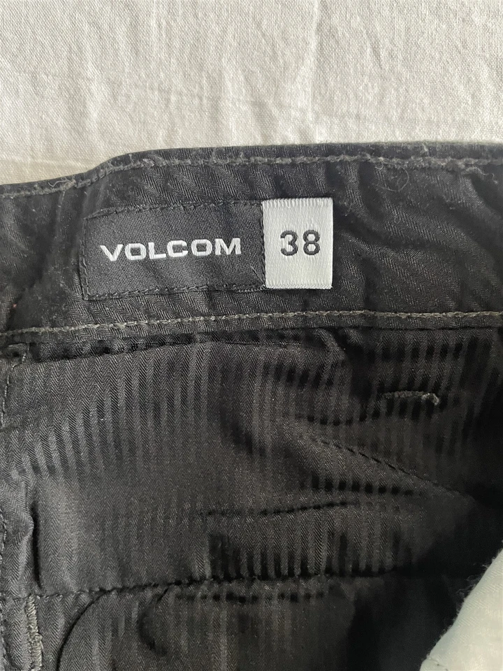 Lot 2 Volcom 38x10.5" Blue Gray A09117V3 Vmonty Chino Mens Shorts - Image 3 of 4