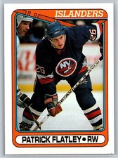 1990-91 Topps Patrick Flatley New York Islanders #350