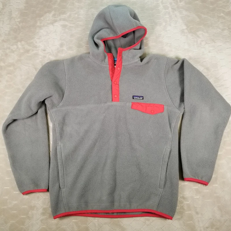 patagonia synchilla snap t fleece hoodie