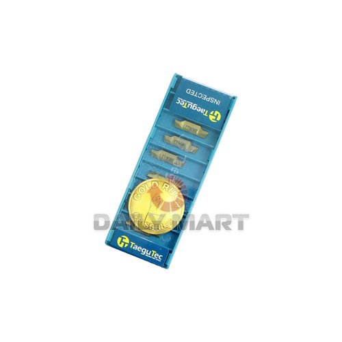 Lots De 10 Plaquettes De Tournage TaeguTec TDXU3E-0.3 TT9080 - Carbure Monobloc, Origine Corée, Pour Tour CNC