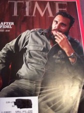 Time Magazine 12/12/16  Fidel Castro, President Trump And More